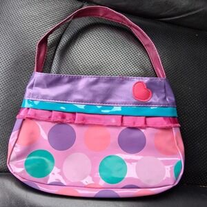 Battat‎ Play Circle Princess Set Purse Only Replacement Bag Bright Polka Dot...